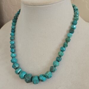 Jay King Graduated Turquoise Necklace